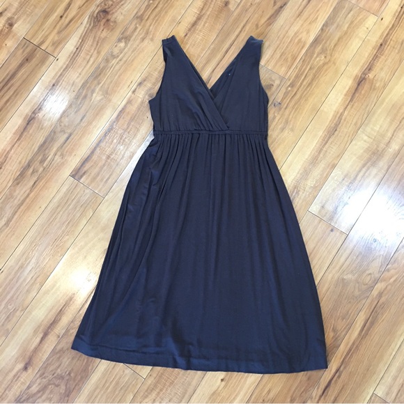 New York Company casual work preppy brown dress small athleisure - Picture 2 of 2